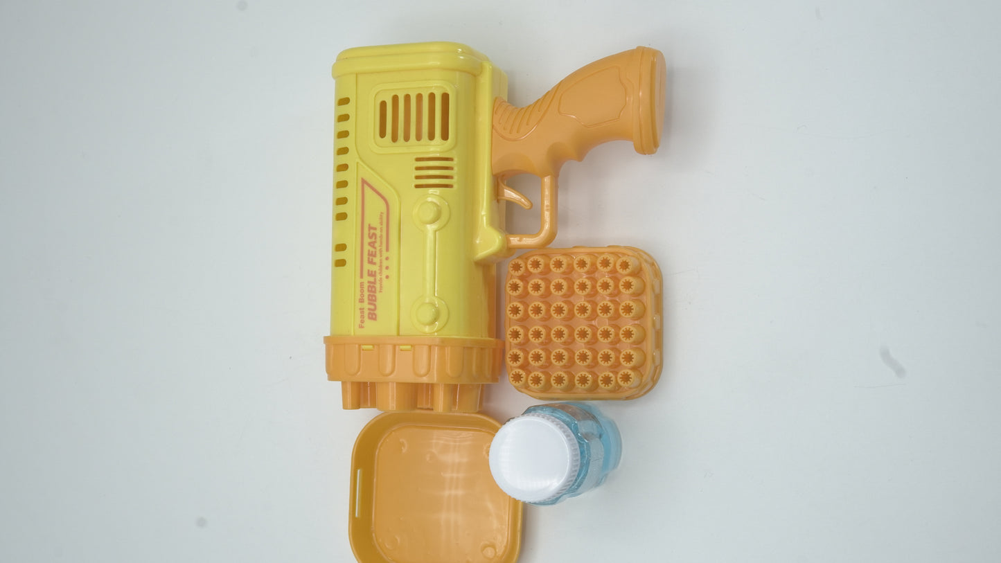 "Bubble Feast" Automatic 32/36-Hole Bazooka Bubble Gun