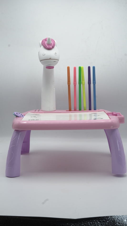 Kids' Interactive LED Projector Drawing & Painting Table